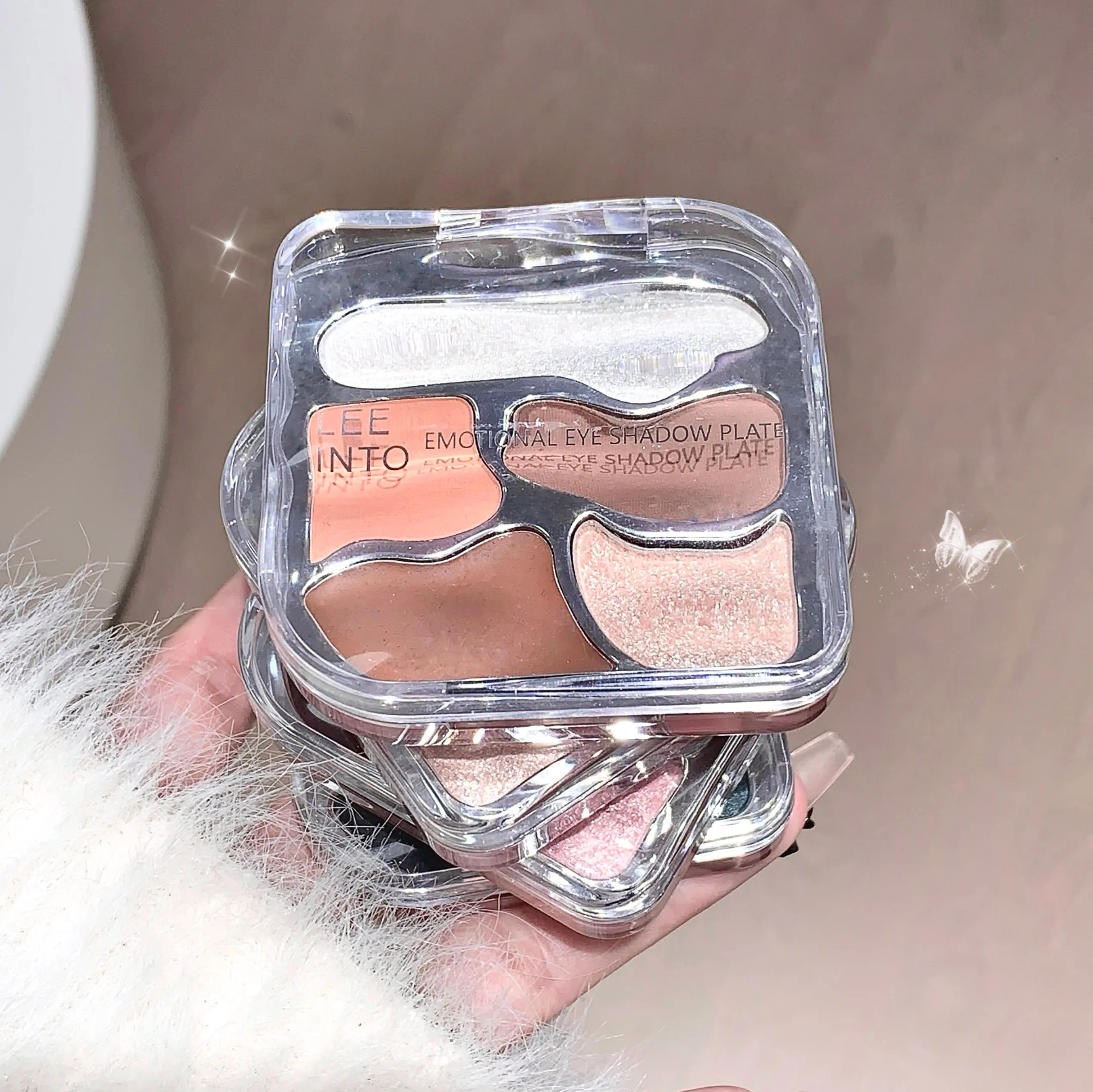Five-color Comprehensive Eye shadow Palette Matte Highlight Contouring and Color-developing All-in-one Palette — image 6