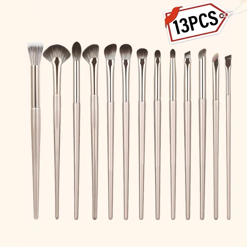 5/8/10/13/15pcs Professional Makeup Brushes Tools Set Gold Make Up Brush Tools Kits for Eyeshadow Eyeliner Cosmetics Brushes