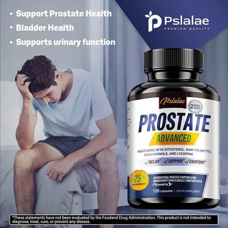 Prostate Health Supplement - Natural Saw Palmetto Extract Supports Prostate and Hair Health Improves Immunity — image 1