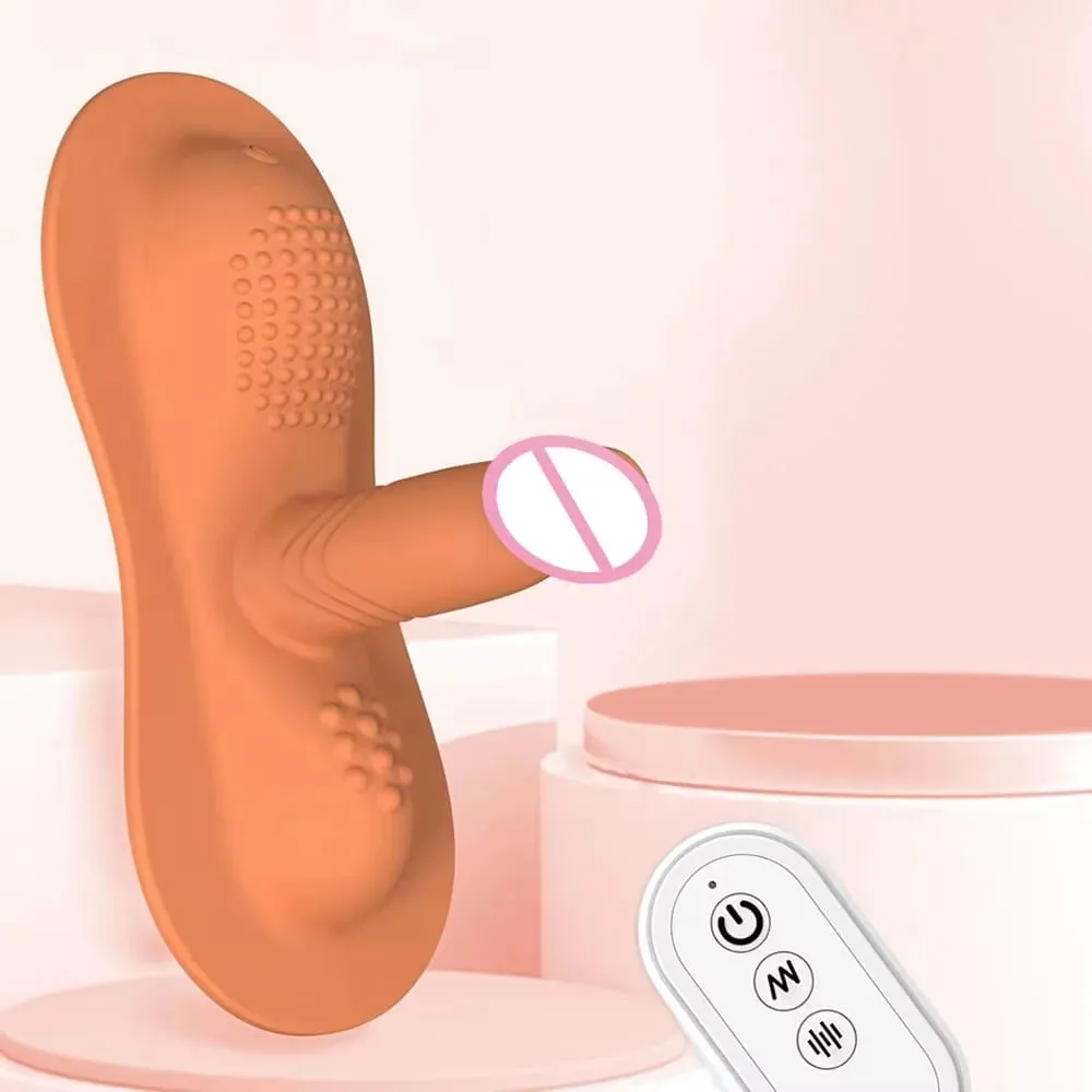 Big Sit and Ride Vibrators Dildo with 10 Vibrating Modes Remote Control Clit Anal G Spot Stimulator Adult Sex Toy for Women Man