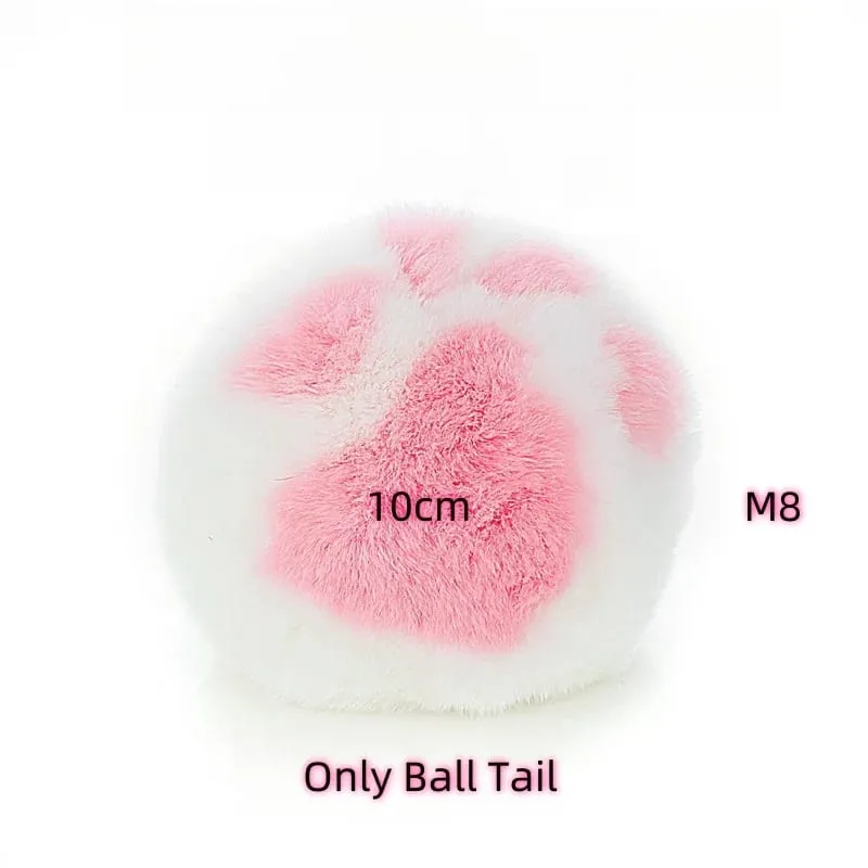 Small Silicone Butt Plug Dildo Vaginal Plug with Detachable Fake Soft Fox Rabbit Tail for Couple Anal Bead Dilator Sex Toys — image 8