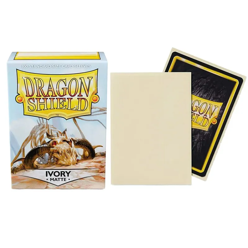 100 PCS/BOX Multicolor Dragon Shield Cards Sleeves Cover Matte Cards Sleeves Protector for TCG/PTCG Star Card Board Games Cards — image 10