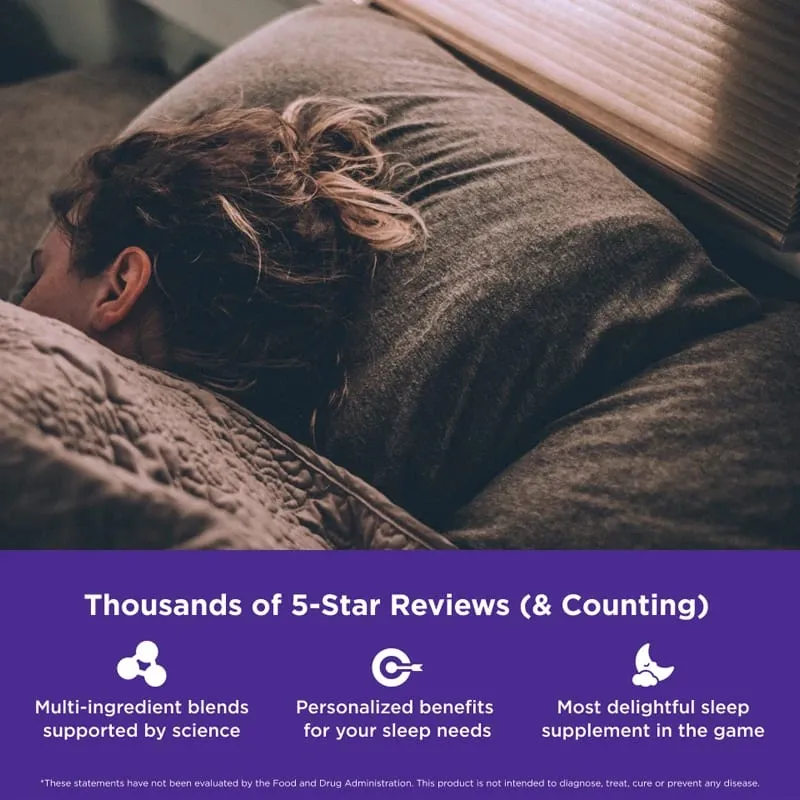 Sleep Gummies - with Melatonin L-Theanine - Aid Sleep Relieve Stress Promote Rapid Sleep and Enhance Sleep Quality — image 5