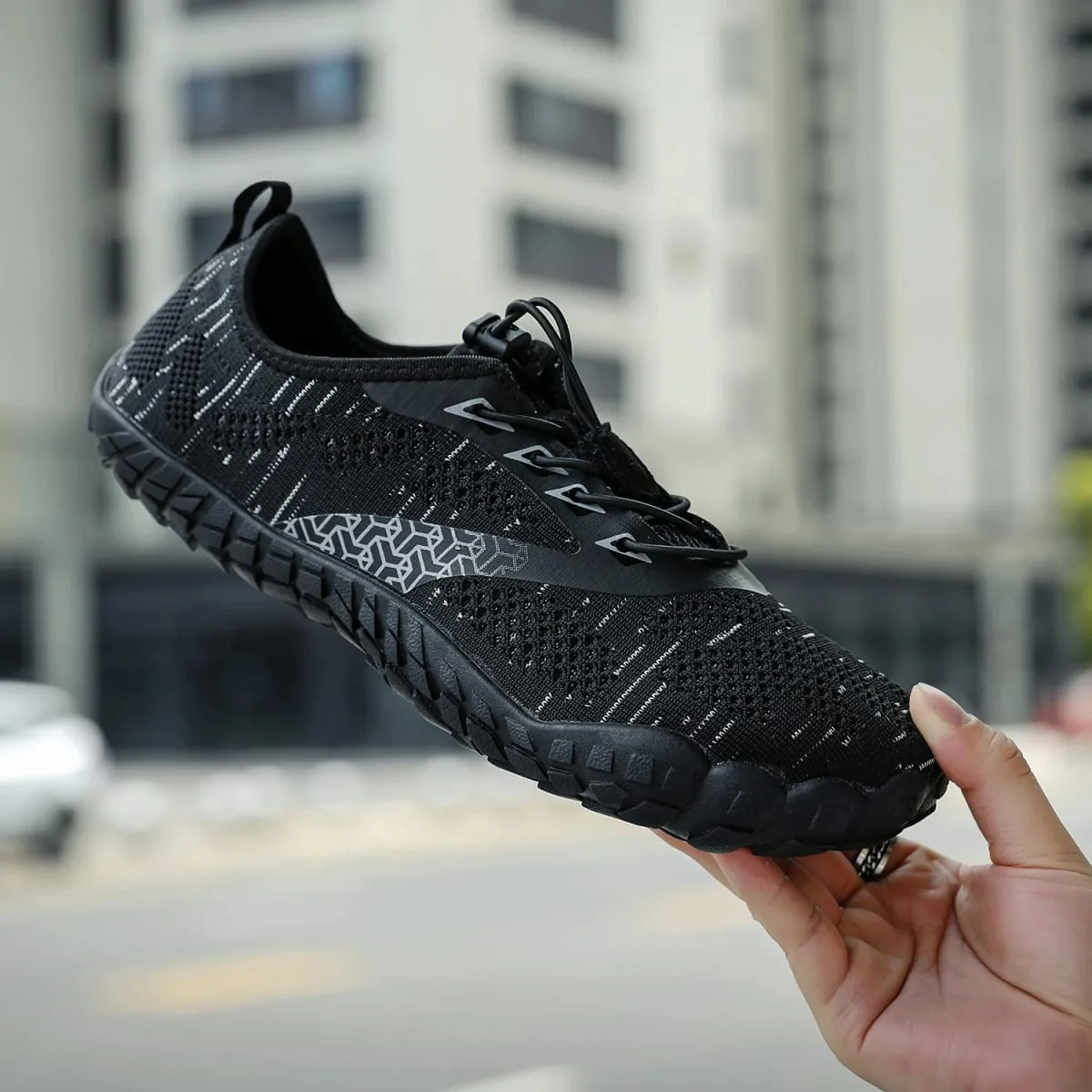 Wide Barefoot Shoes for Womens Mens Outdoor Running Zero Drop Casual Sneaker Minimalist Shoes — image 7