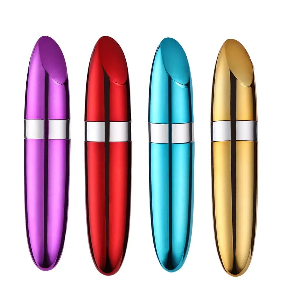 Mini Lipstick Vibrator Výkonná stimulace klitorisu bodu G diskrétní Vibrace Sex Toy Bullet masturbace pro dospělé