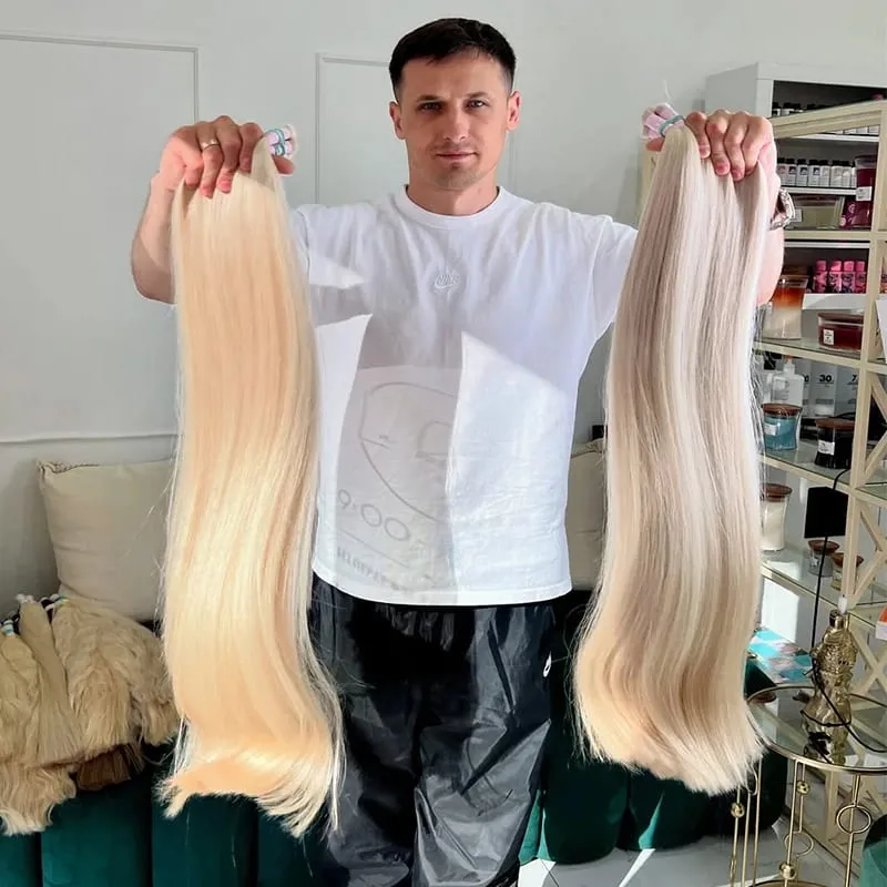 Extensiones de cabello humano 100% Real sin trama, cabello humano Remy a granel, cabello indio virgen negro Natural sin procesar, trenzado para mujeres — image 3