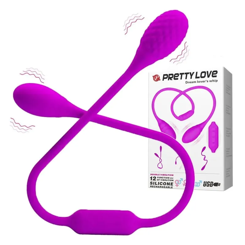 Vibrating Sex toys For Two Bullet Vibrators Double Penetration Silent Women Clitoris Powerful Long Anal Plug Soft Masturbator 18 — image 7