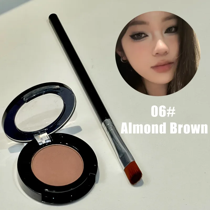 Single Matte Eyeshadow with Brush Low Saturation Color under Eye Highlighting Multi Use Makeup Ideal for Holiday Gifting — image 7