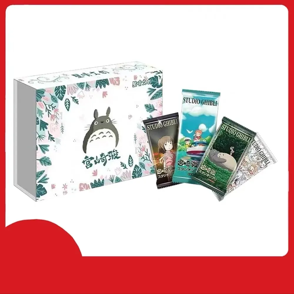 2025 Full Range Miyazaki Hayao Collection Cards Booster Box Anime Kids Table Cards And Hobbies For Kids Birthday Gifts