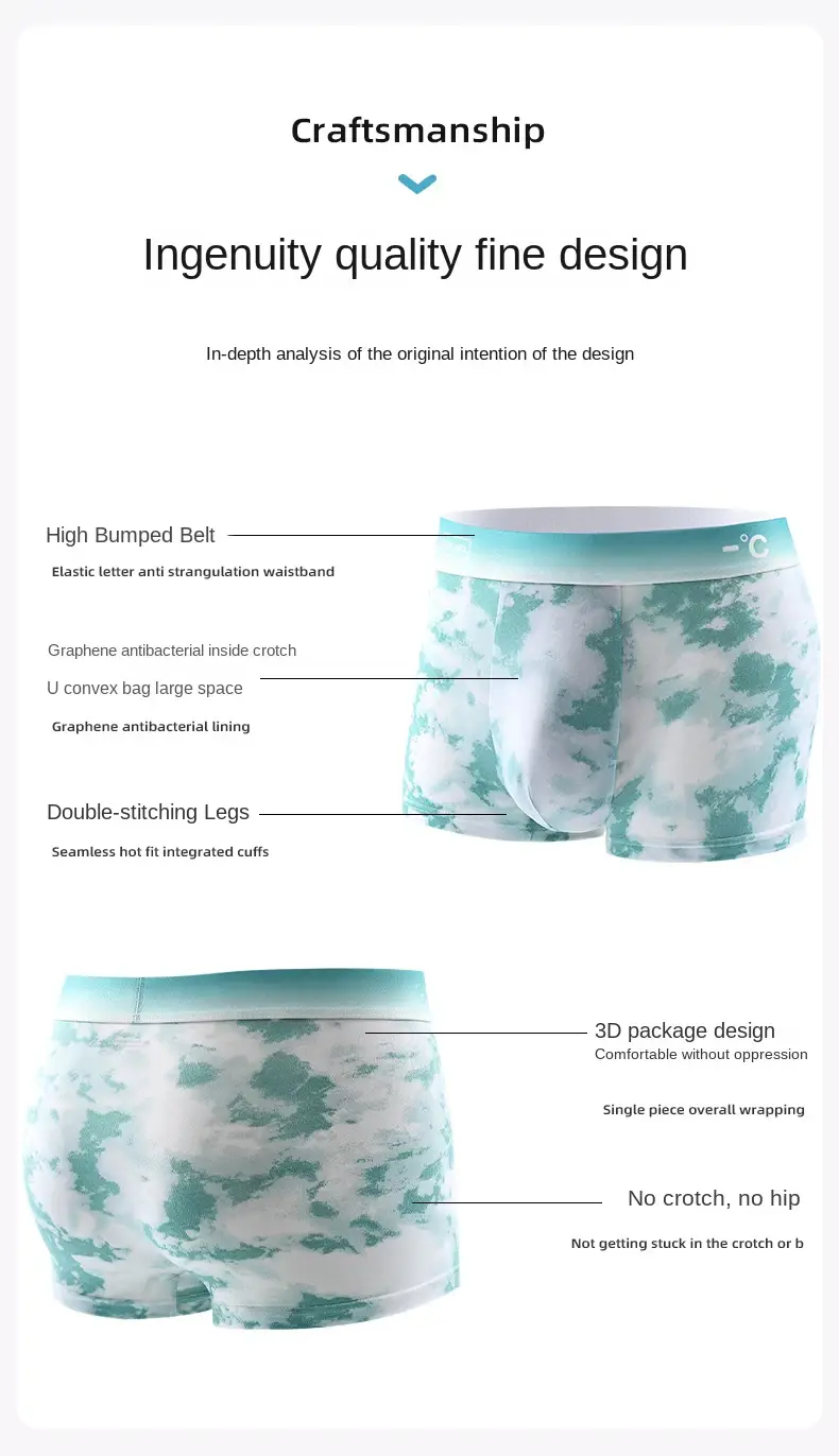 1Pcs Boxer Shorts Men's Ice Silk Underwear Male Underpants Breathable Sexy Thin Panties U Convex Lingerie Wholesale Lots L-6XL — image 8
