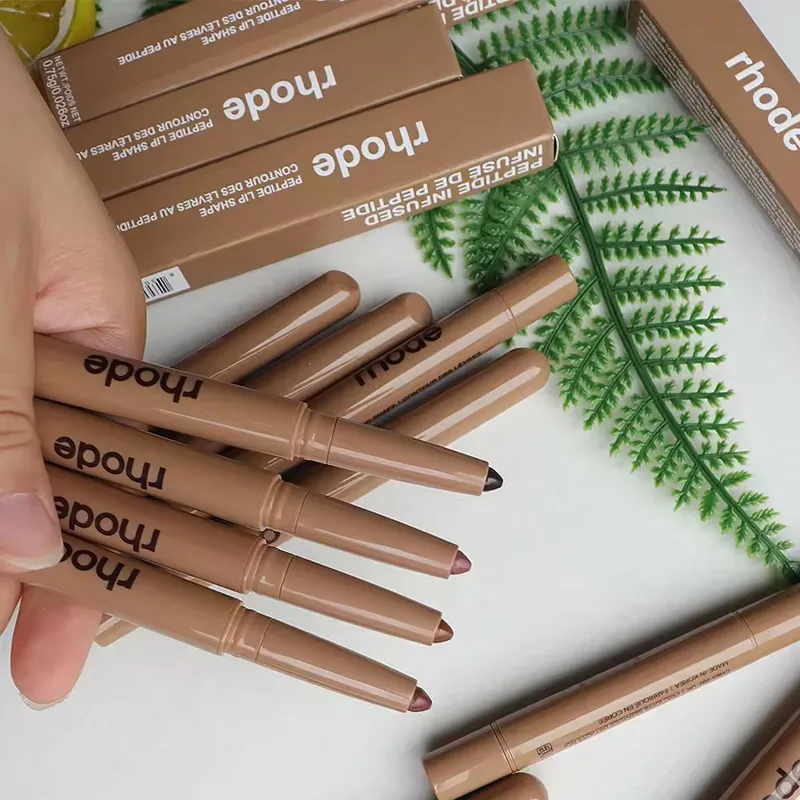 Peptide Lip Shape Pen Lip Liner Long Lasting Moisturizing Lip Blam Lip Tint Pencil Pen Lipstick Rouge Storage Bag Makeup — image 2