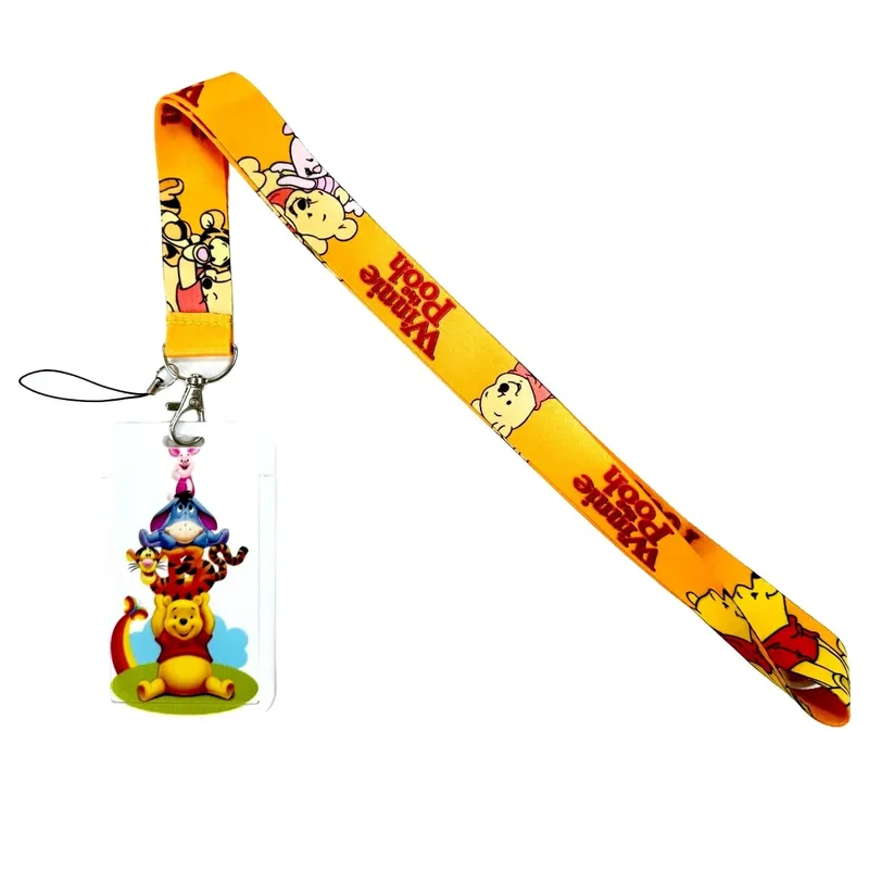 Anime Strap Lanyard for Keys Keychain Badge Holder ID Credit Card Pass Hang Rope Lariat Mobile Phone Charm Accessories — image 14