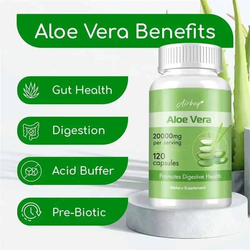 Aloe Vera - Weight management Support Gut Health and Digestive Comfort Stomach Acid Buffer Support Metabolism Natural Immune — image 4