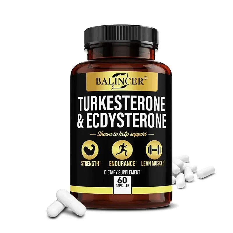 Turkeysterone and ecdysterone supplement - 1000 mg - Improves exercise endurance sports supplementation muscle mass — image 8