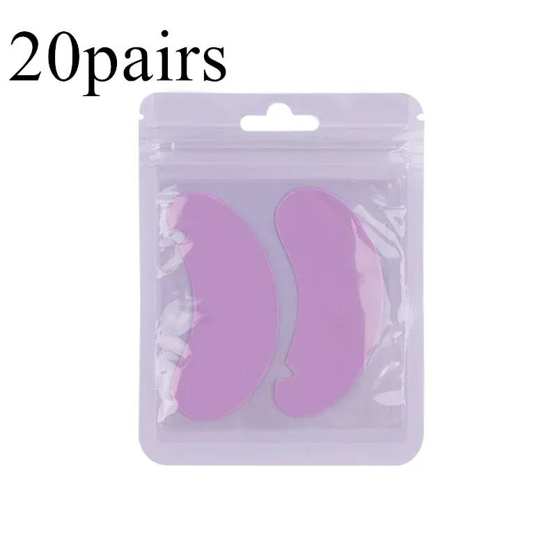 1 Pair Reusable Silicone Eyelash Pad Lash Extension Patches U-Shaped Design Eyelashes Lift Gel Eye Pads Beauty Makeup Tools
