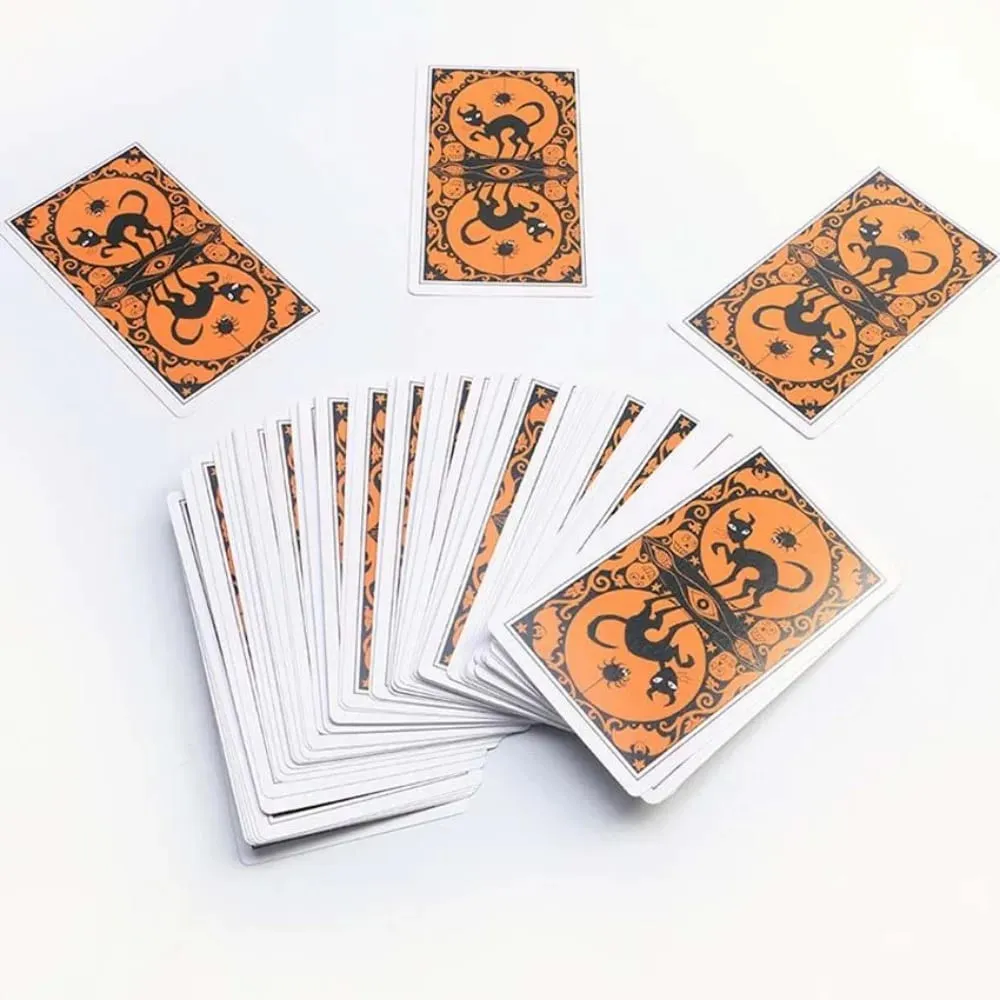 11.3x6.3cm The Halloween Tarot Deck Card Game Paper Manual — image 5