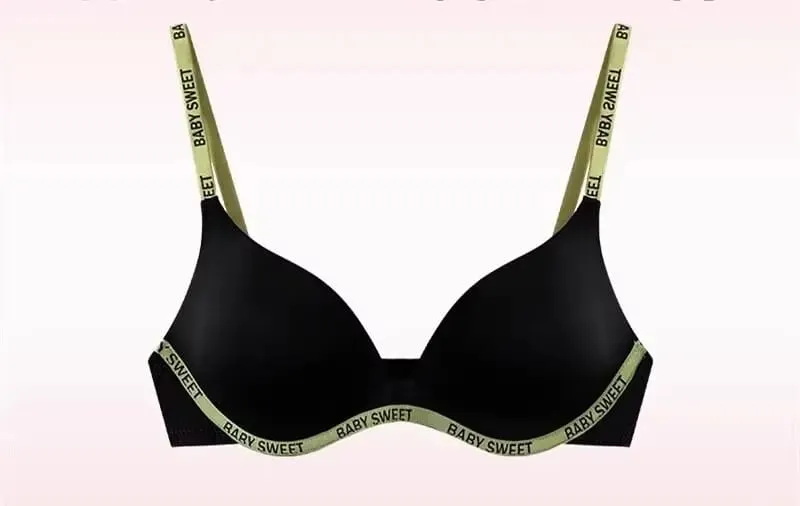 New Trend Dopamine Color Set reggiseno senza cuciture Push Up Piccolo seno Lift Wireless Comfort Beauty Back Daily Casual Plus Size 32-38 — image 12