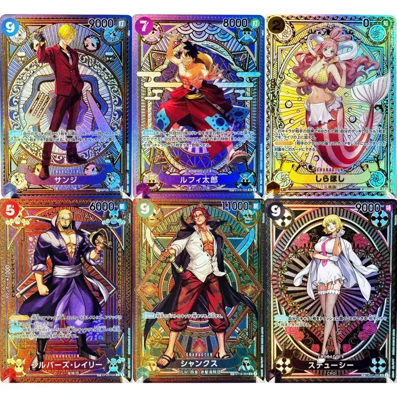 Komplet sæt One Piece Card Game SP sjældent kort komplet samling Højkvalitets DIY Replica Anime Foil Proxy Card [engelsk/japansk]