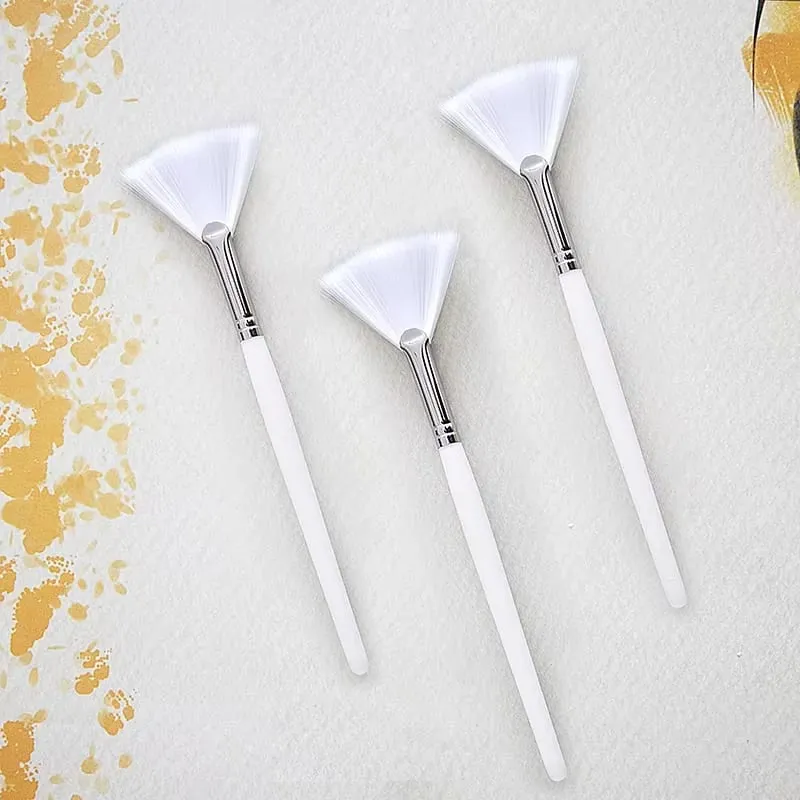 DIY Face Mask Brush Set Soft Applicator Brushes Makeup Tools Includes Soft Fan Facial Brushes Acid Applicator Brush — image 10