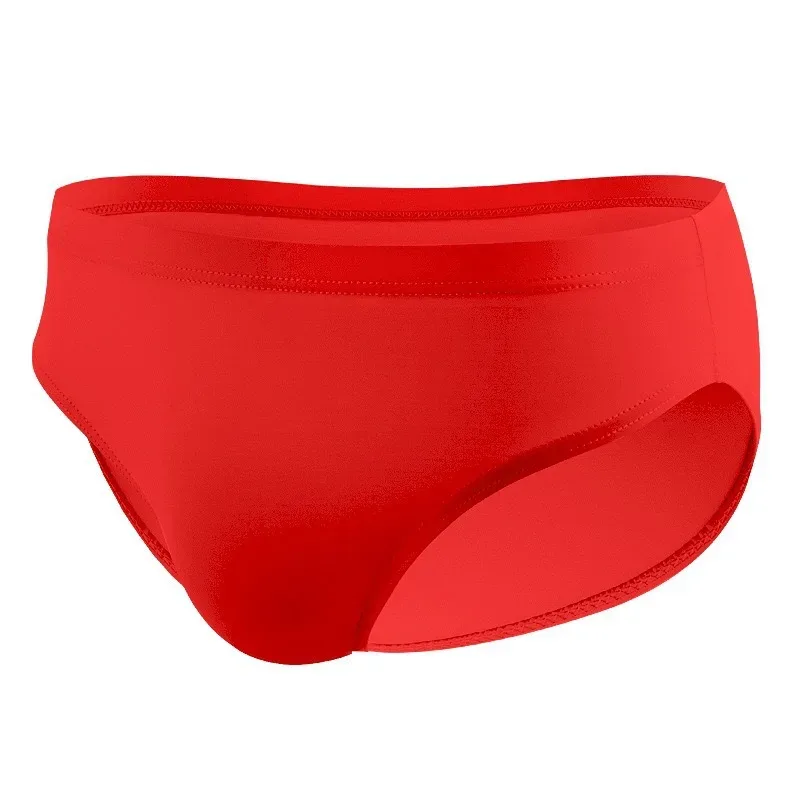 Men's Ice Silk Briefs Thin Quick Drying Underwear Low Waist Solid Color Underpants Male Sexy U Bulge Pouch Breathable Panties