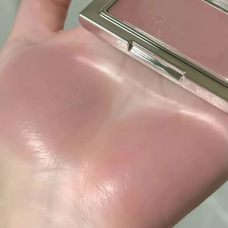 Herorange Misty Matte Cream Blush with Makeup Brush Set Low Saturation Matte Texture Brighten Skin Create Charming Makeup Looks — image 6