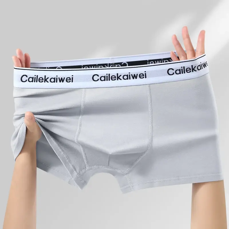 5 pçs boxer shorts roupa interior masculina sexy calcinha de algodão puro sólida elasticidade homem cuecas boxers masculinos homme u lingerie convexa — image 14