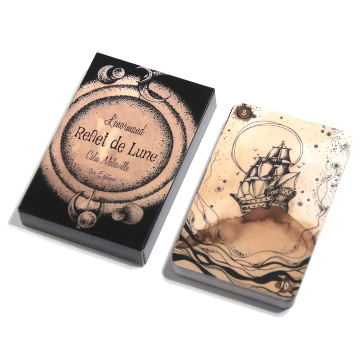 Lenormand Reflet De Lune Lenormand Cards Tarot Cards Deck Oracle Card Games for Adult Fun Adults Games Party Supplies Gift — image 1