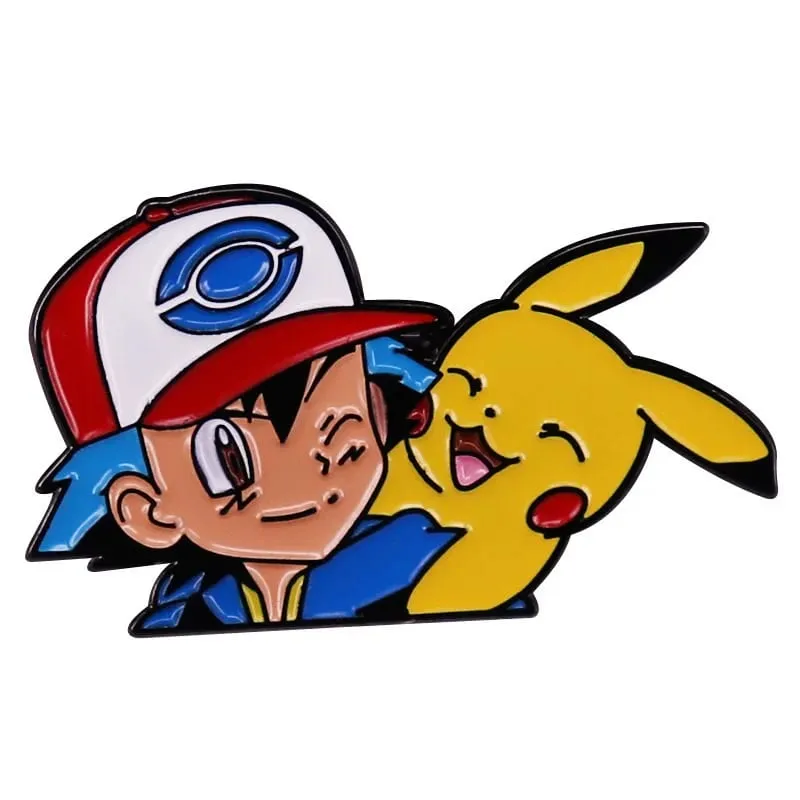 Cute Cartoon Pokemon Pikachu Lapel Pins for Backpack Enamel Pin Badges Brooch for Clothes Fashion Jewelry Holiday Gifts — image 21