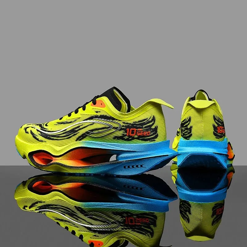 Comfortable Marathon Men Running Shoes Carbon Board Speciality Sports Breathable Lightweight Women's Athletic Sneakers Autumn — image 9