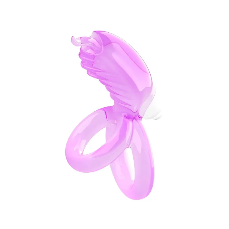 Vibrating Cock Ring Clitoral Stimulator Strong Penis Erect Cock Ring Cage Erection Enhance Delay Ejaculation Sex Toys For Men — image 8