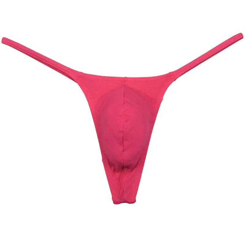 Men Modal String Thong Underwear Male Minimal Coverage Hipster T-back Jock Strap — image 10