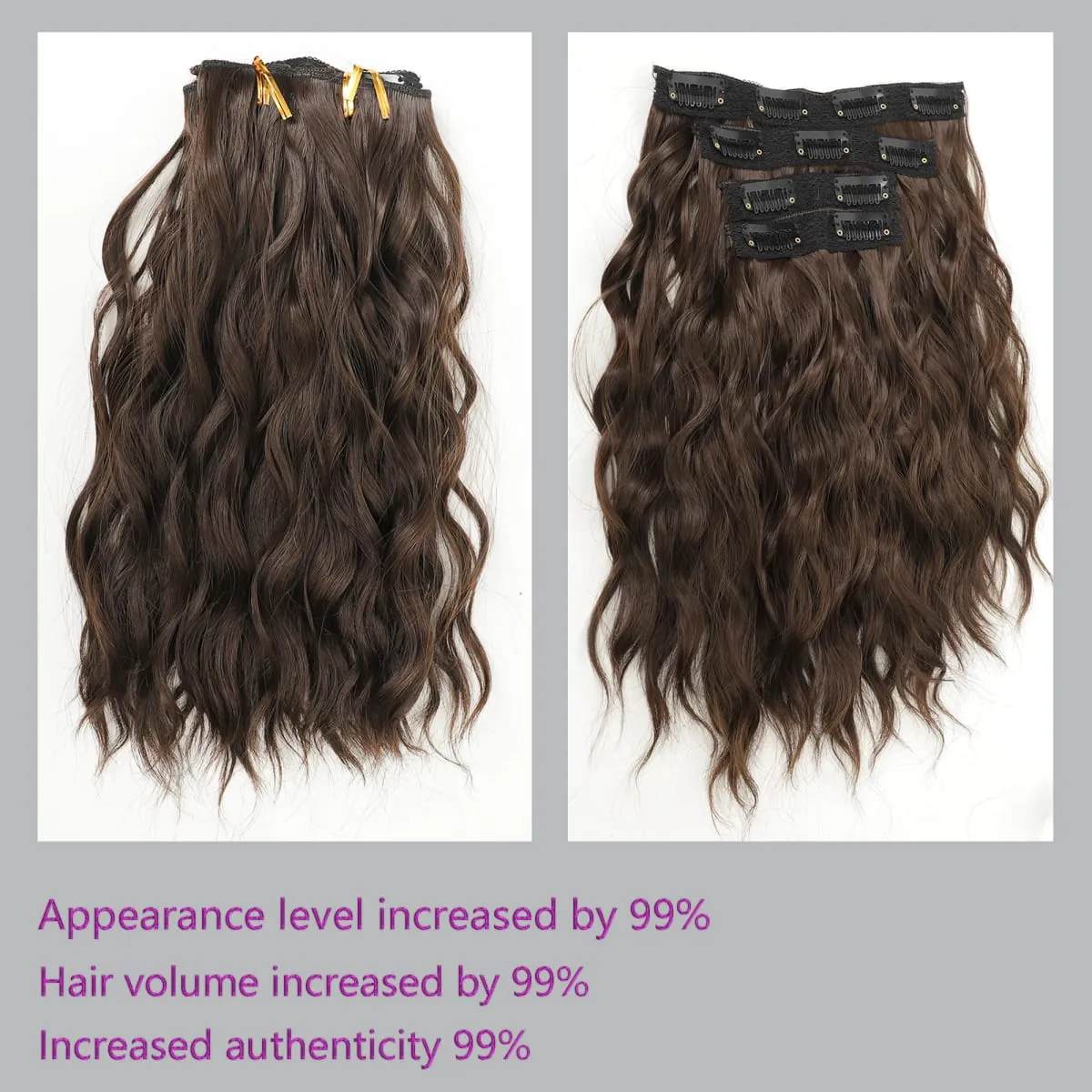 12 inch synthetic women's fashionable wave short roll hair extensions top of the hair extensions hair extensions ponytails — image 10