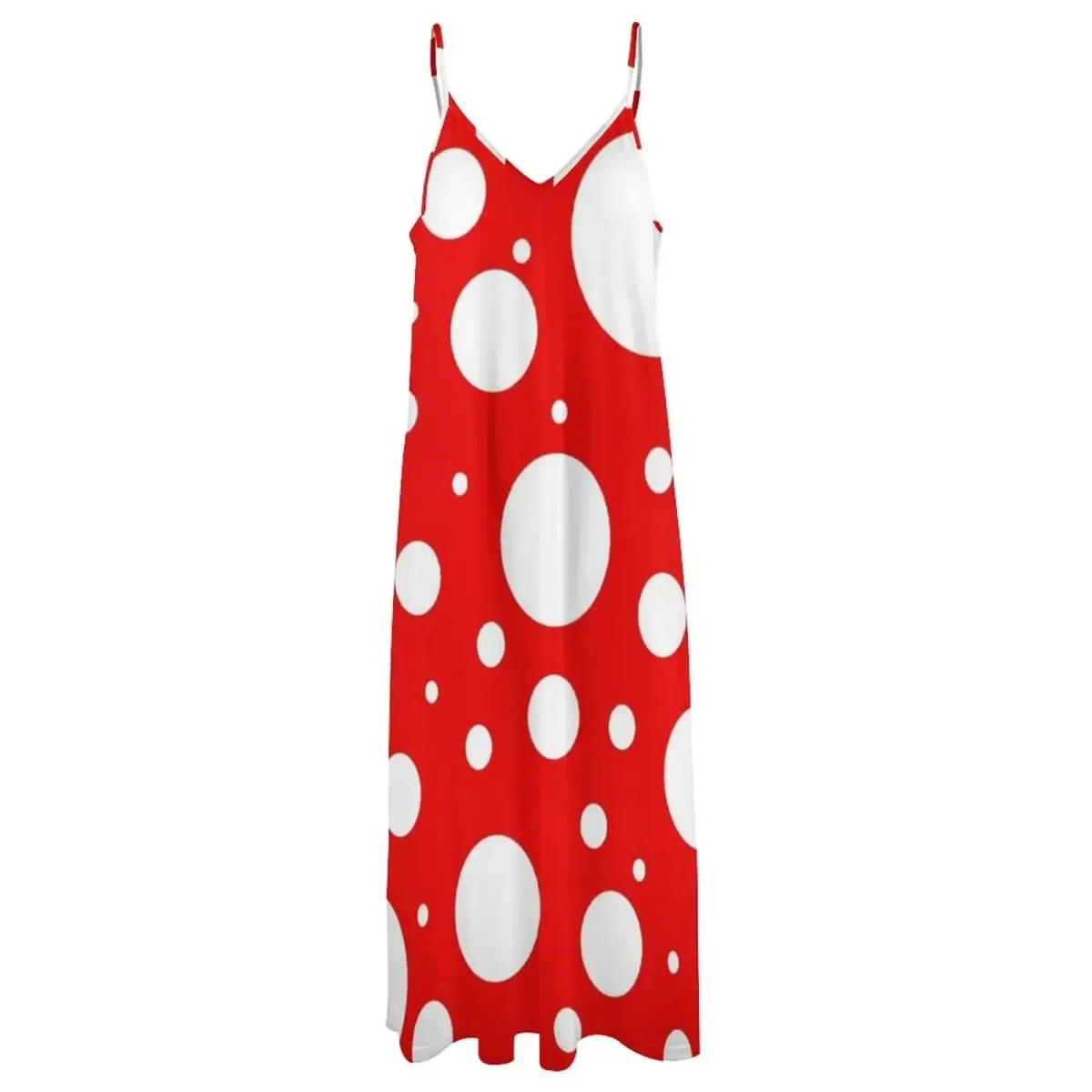 kusama yayoi inspired pattern Sleeveless Dress elegant and pretty women's dresses Women's summer skirt Dress — image 4