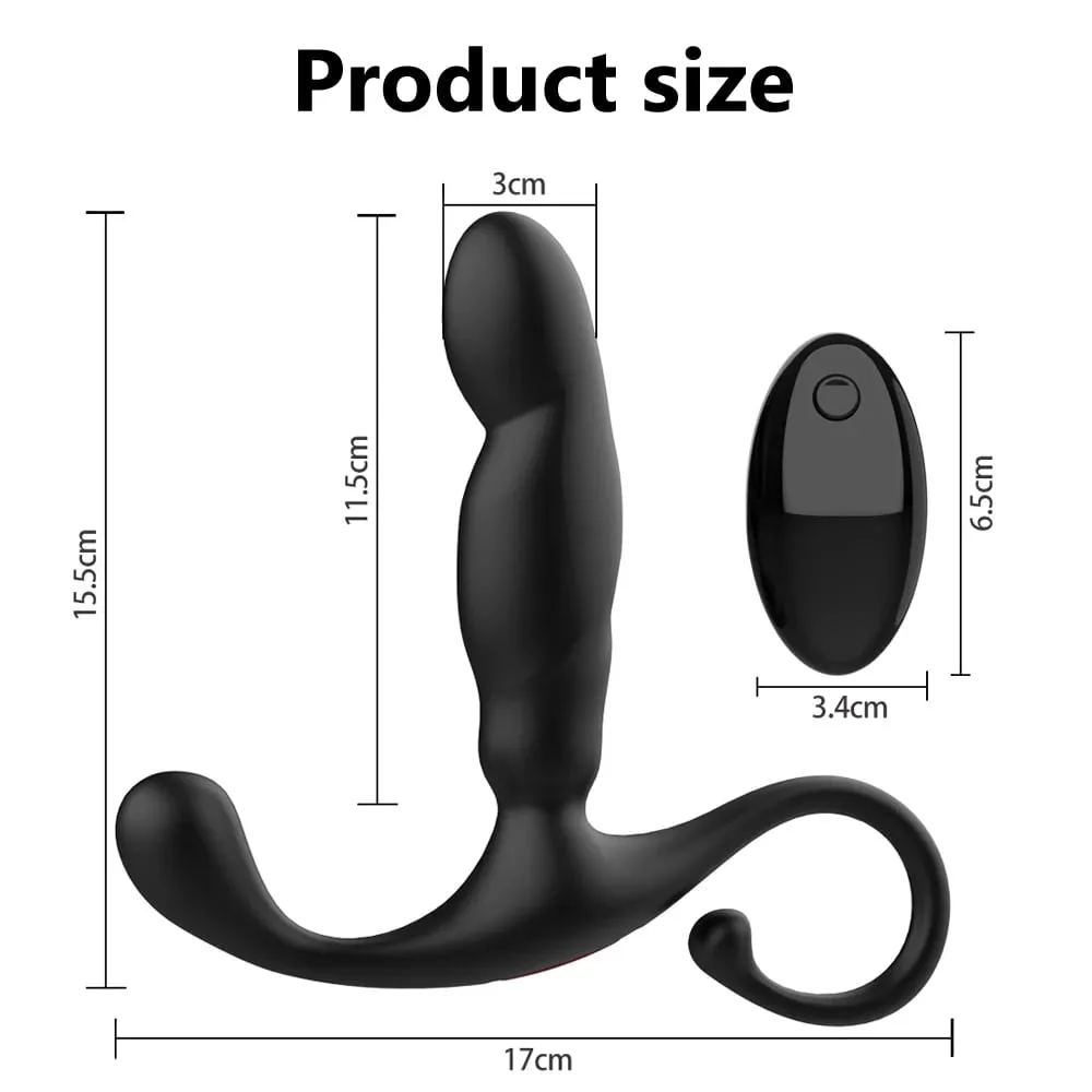 Anal Vibrators Finger Prostate Massage Sex Toys Butt Plug Prostate Stimulator Anus Male Masturbator Plug Sex Toys For Men Gays — image 3