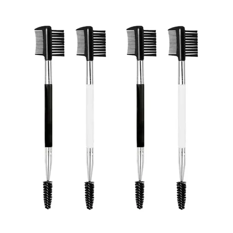3/10 PC 1PC Double Ended Eyebrow Comb Brush Beauty Makeup Brushes Eyelash Applicator Professional Make Up Tool — image 2