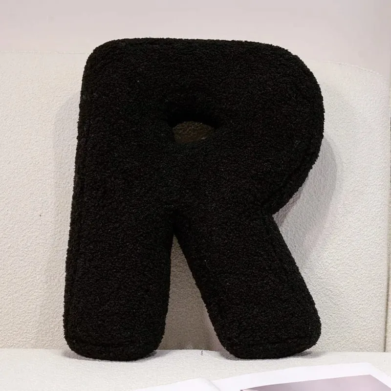 40CM English Letter Throw Pillow Stuff Alphabet Plush Cushion Living Room Sofa Home Decoration Creative Combination pillow — image 25