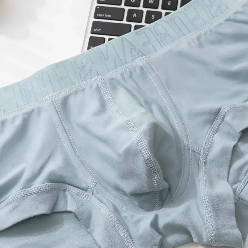 Men's Boxers Cotton Underwear Boxer Shorts Sexy Men Boxer Briefs Solid Color Underpants Boxer For Man — image 6