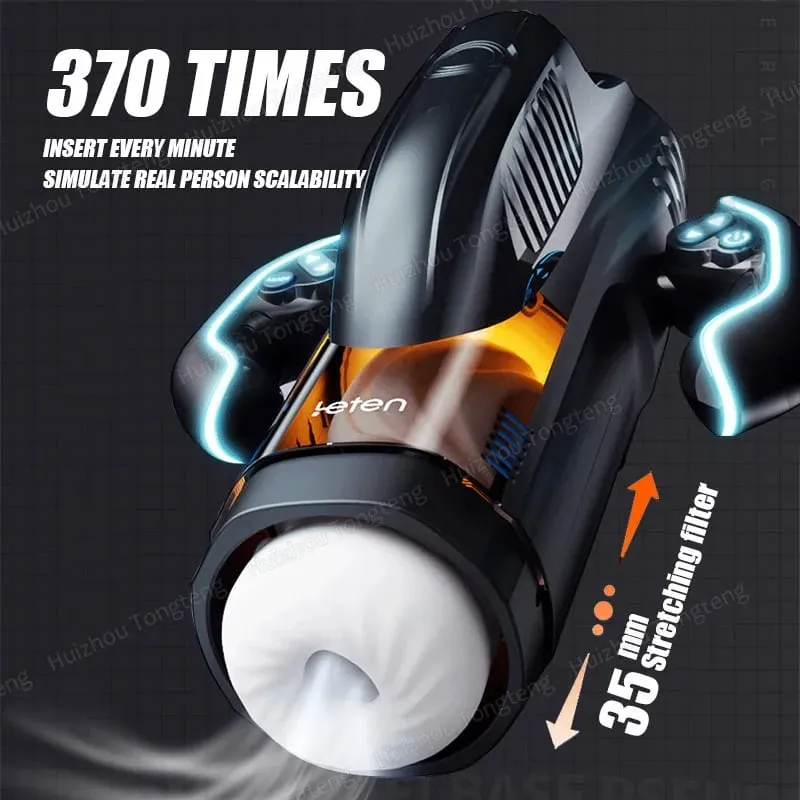 Automatic Male Masturbator with Sucking Thrusting Modes Heating Stroker Blowiob Machine LCD Display Adult Sex Toy for Men — image 3