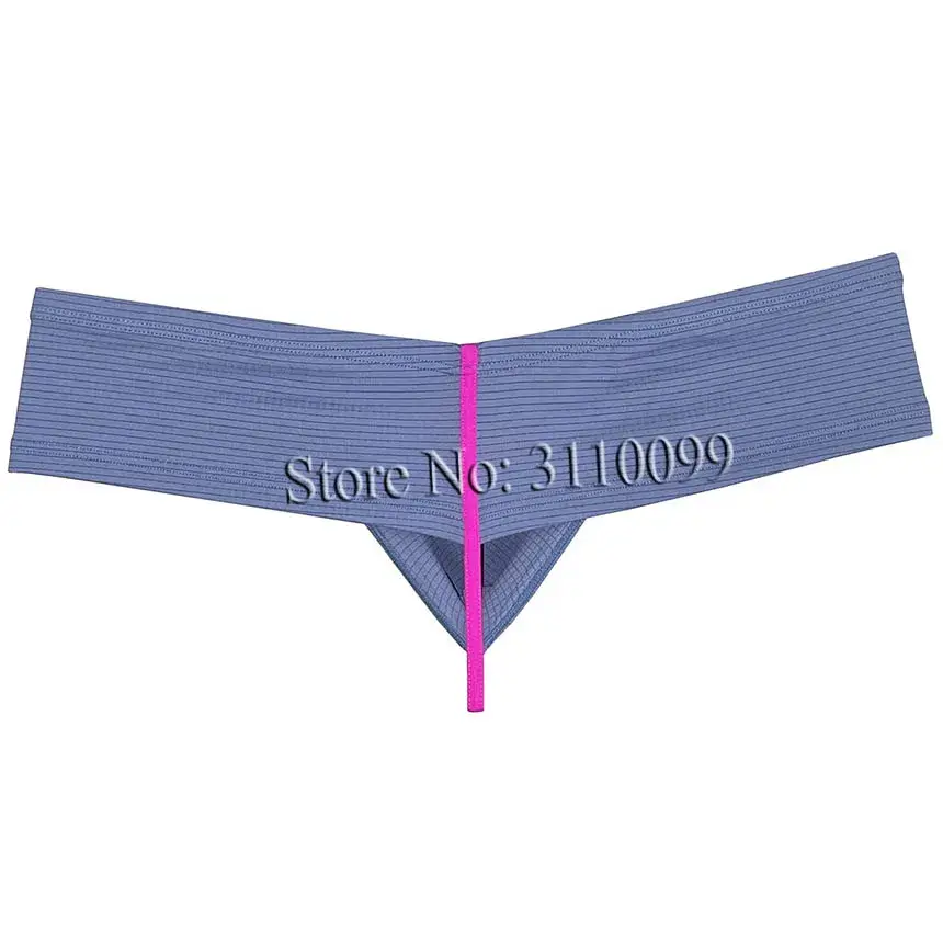 Men's Hip Hop Boxer Briefs Bottoms Panties 1/3 Buttocks Bikini Ultimate Underwear — image 3