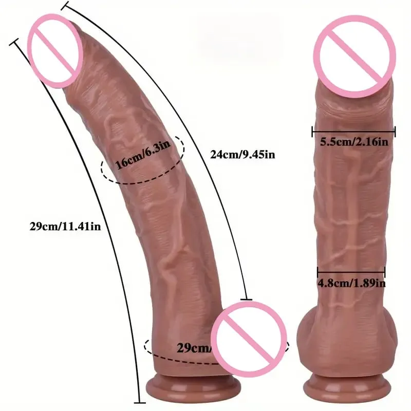 Huge Thick Realistic Dildo Big Penis Double Penetration Anal Plug Vagina Masturbator Fake Dick Adult Sex Toy for Women Sexuales