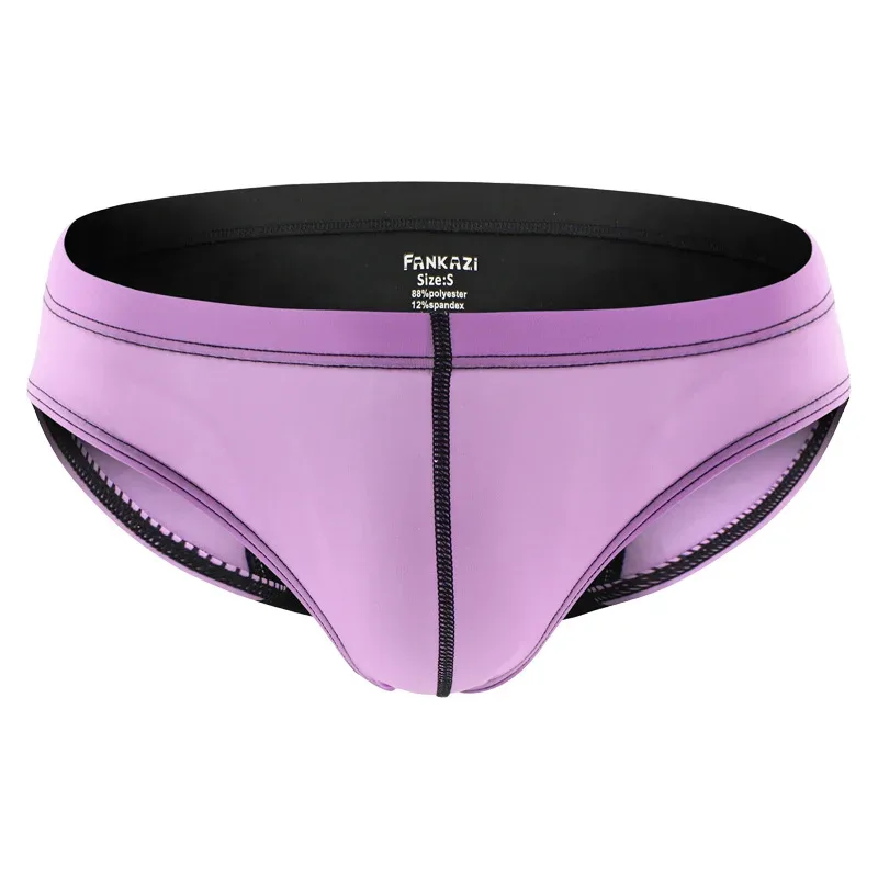 Slip intimi da uomo Mutande traspiranti Cueca Masculina U Pouch Mutandine maschili