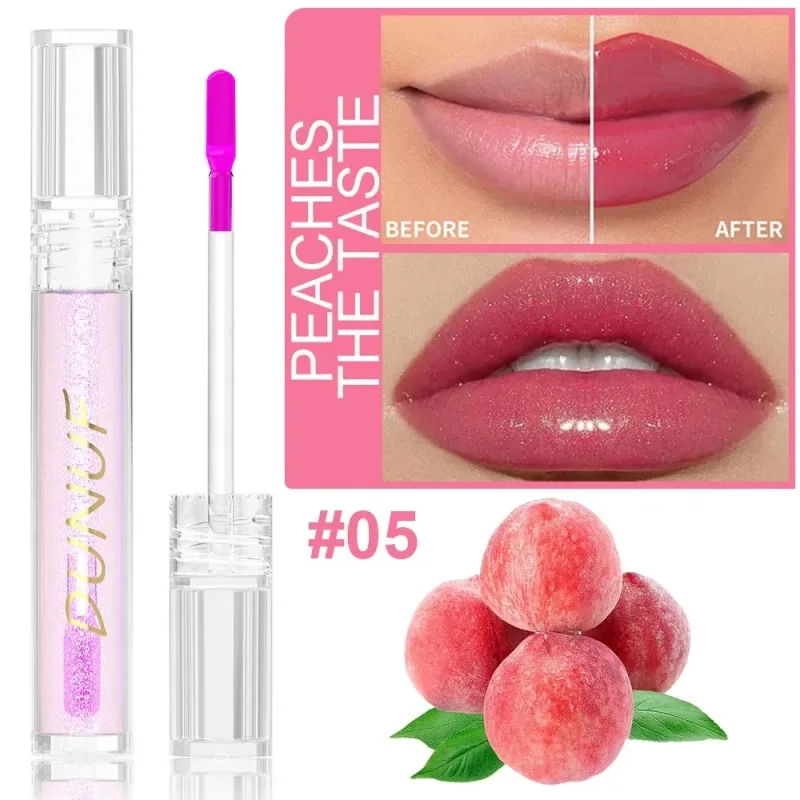Fruit Color-changing Lip Gloss Long Lasting Nouritious Shine Hydration Water Lipsticks Makeup Winter Moisturizing Lip Care Oil