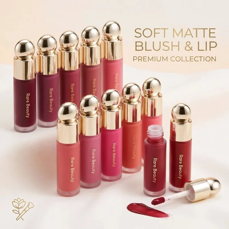 Rare Beauty Long-lasting Ultra-pigmented Liquid Blush Mistake-proof Seamless Airy Lightweight Worth Virtue Hope Joy Blush Makeup — image 2