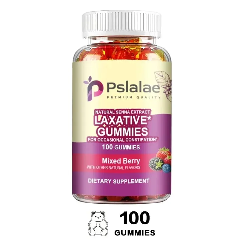 Laxative Gummies - Supports Intestinal Health Boosts Metabolism Relieves Constipation Bowel Cleansing and Detoxification — image 9