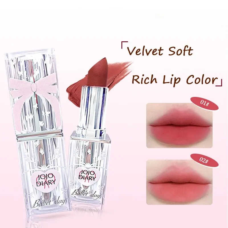 Ballet Day Makeup Gift Set All-in-One Cosmetic Kit with Blush & Lipsticks Bow Necklace Cute Pink Box — image 5