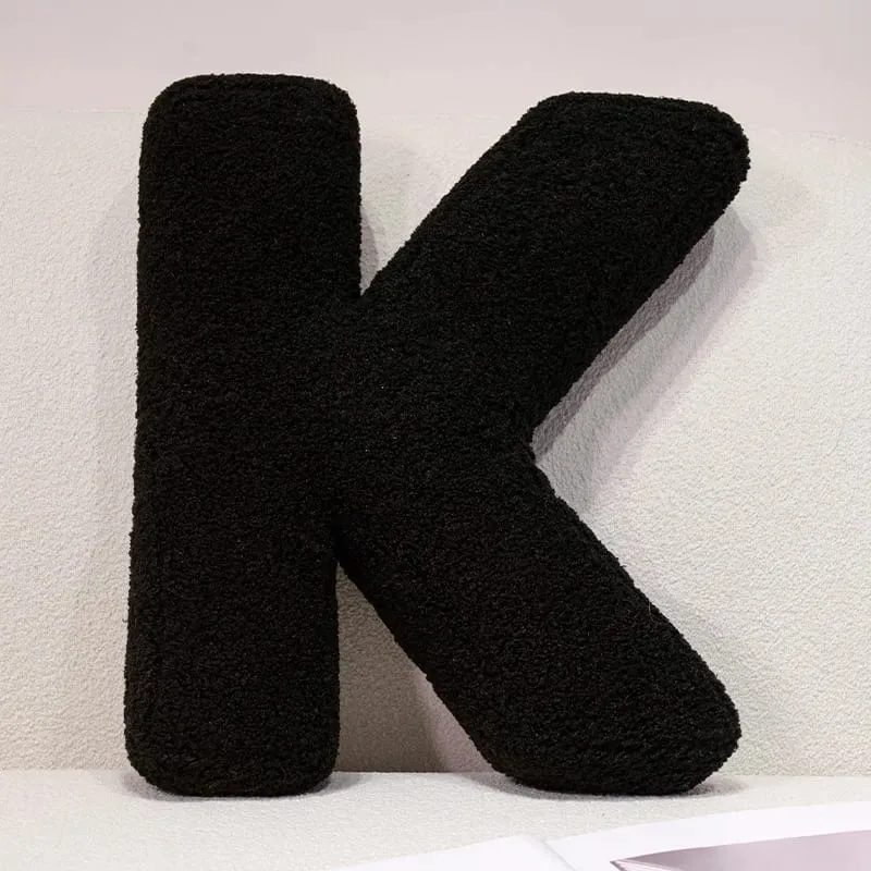 40CM English Letter Throw Pillow Stuff Alphabet Plush Cushion Living Room Sofa Home Decoration Creative Combination pillow — image 18
