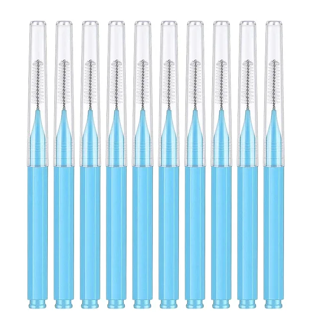 10/20 Pcs Eyebrow Brushes Mini Brow Lifting Brush Disposable Makeup Eyelash Tool Tooth Interdental Brush Lash Extension Supplies — image 14