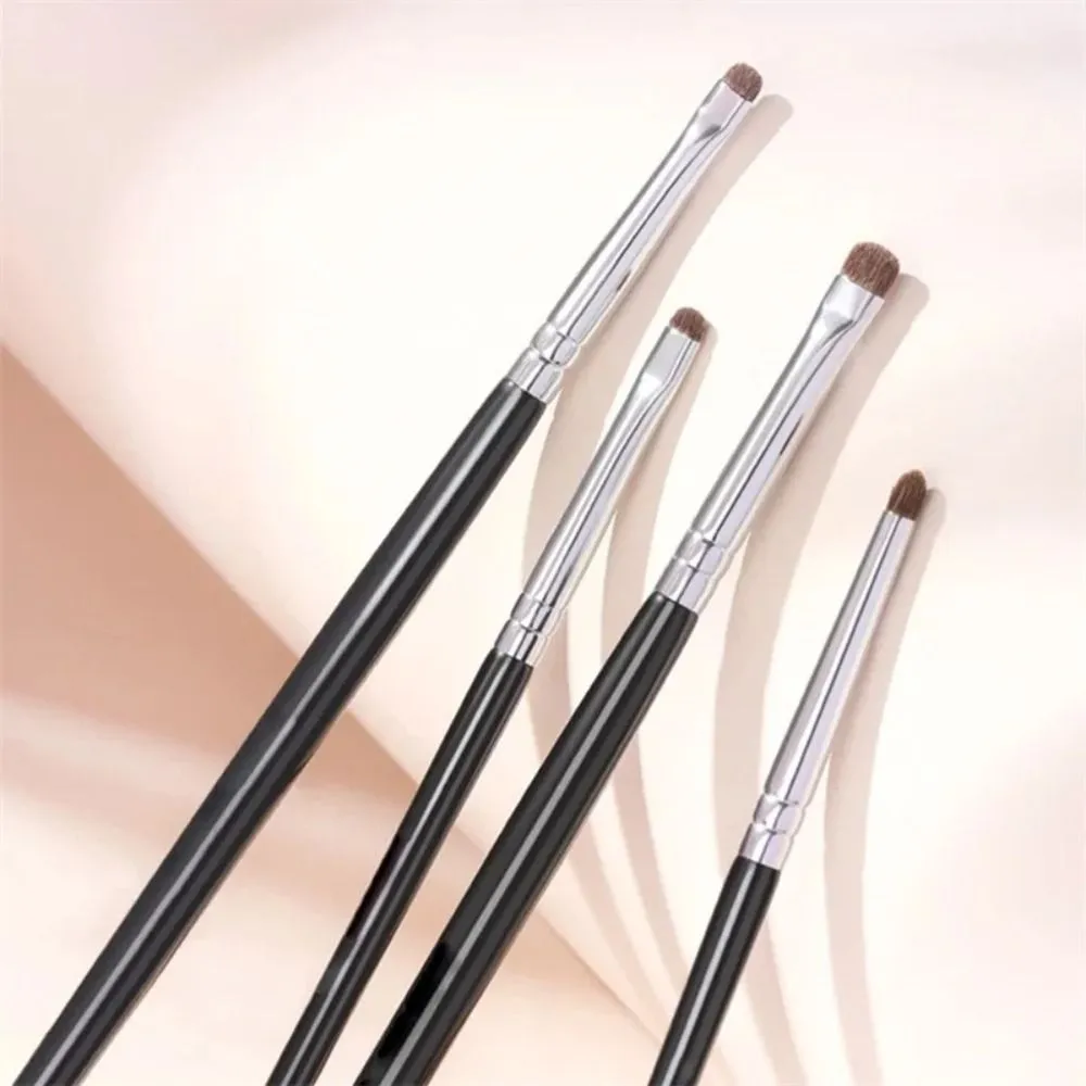Soft Fine Eyeshadow Brushes Smudge Eyeliner Makeup Brush Eyelid Highlighter Lying Silkworm Makeup Brushes Tools Eye Makeup — image 2