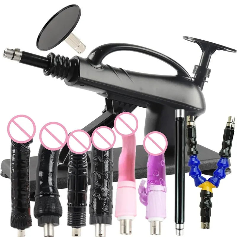 Portable Automatic Masturbation Machine for Women with Big Dildo Men's Sex Toy Pumping Gun for Couples — image 8