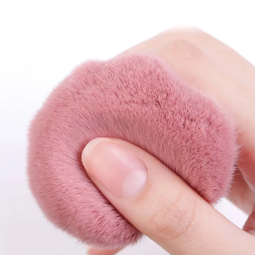1/2 PCS Fluffy Loose Powder Blush Brushes Portable MINI Luxury Makeup Brush Travel Cosmetic Make Up Tools For Women Girls — image 4